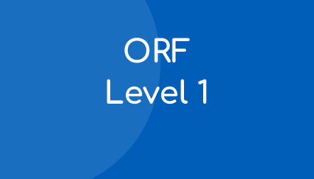 ORF Progress Monitoring Student Materials – Level 1